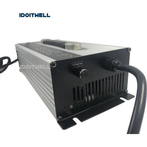 Customized adjustable 72V Battery Charger 20A 15A 10A current 3 stages adjustable charger 72 volt battery fast charger