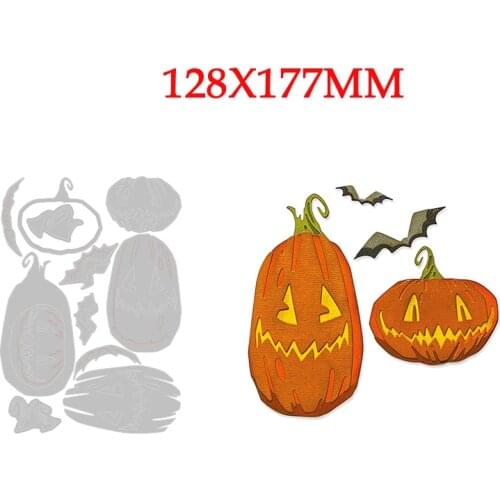 Pumpkin New Arrival Metal Cutting Dies For DIY Craft Making Decoration Greeting Stencil Paper Card Scrapbooking Halloween