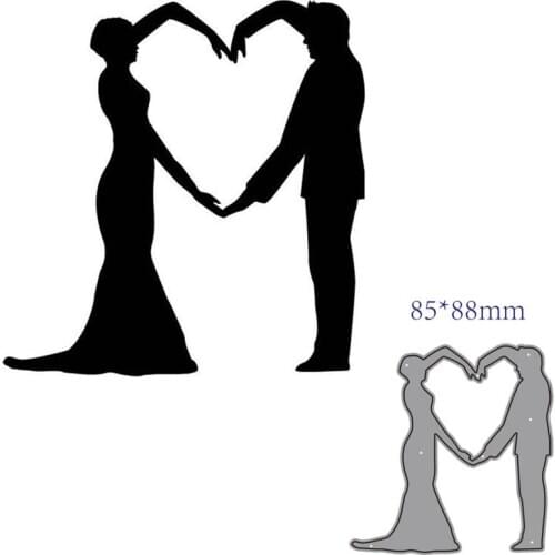 Metal cutting dies cut die mold wedding decoration Scrapbook paper craft knife mould blade punch stencils dies