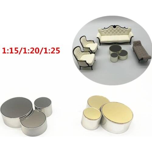 1/15 1/20 1/25 Mini Table Indoor Furniture Decoration Model Miniature Hobbies