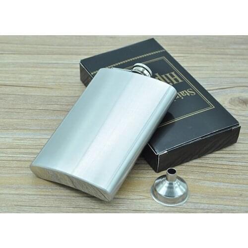 Men carry portable 10 oz Stainless steel flagon (school funnel) 148g