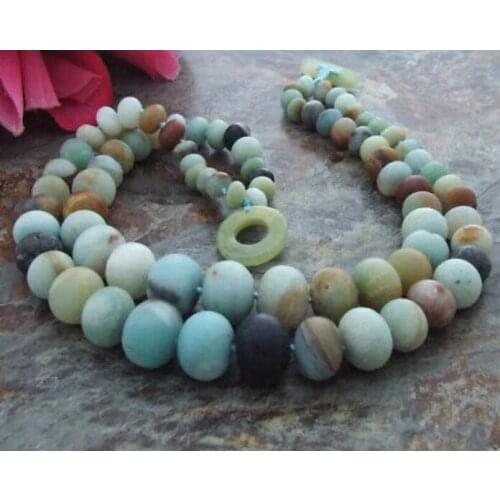 Natural 18"-20" 10-20mm Many color bead Necklace