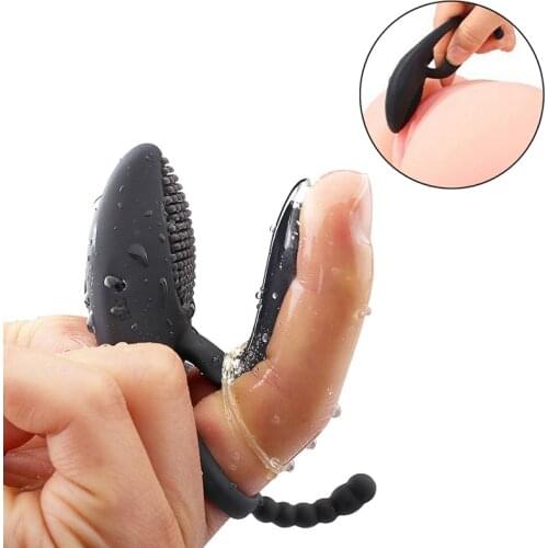 Penis Vibration Ring Cock Prostata Massage Delay Ejaculation Clitoris Stimulator Anal Beads Vibro Panties Sex Toys For Couples