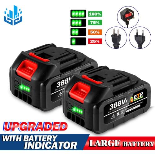 Rechargeable Battery 18V Lithium Battery for Makita 18V B series Battery With Battery Indicator Cordless Drill/Saw/Angle Grinder