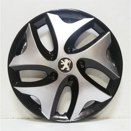 Peugeot Wheel Cover 15 inch steel View 4 Piece Shatterproof flu02