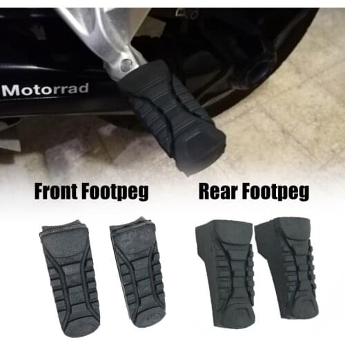 For BMW R1200GS LC R 1200 GS ADV Adventure S1000XR 2014 -2019 2018 Motorcycle Front&Rear Footpeg Plate Footrest Rubber Cover