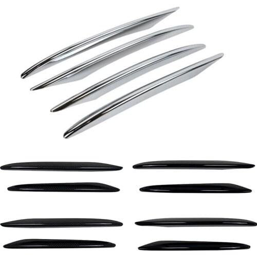 Front Bumper Lip Splitter Fog Lamp Grille Cover Trim Spoiler for Mercedes-Benz E Class W213 E200 E260 E300 2016-2020