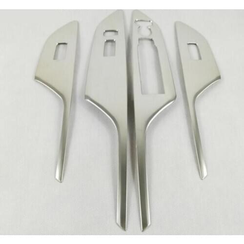 Car-styling Window Switch Panel Cover Frame Decorative Sequins Accessory For Honda Civic Sedan 10th 2016 LHD Car Styling