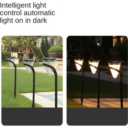 Villa Garden Decoration Courtyard Outdoor Landscape Solar Lawn Lamp