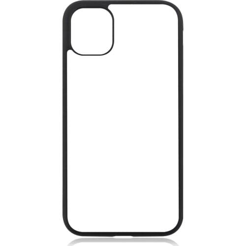 10pcs For iPhone 11 Pro Max 12 XR 2D TPU Factory Price Blank Sublimation Phone Case Cover Soft Rubber Around With Aluminum Sheet