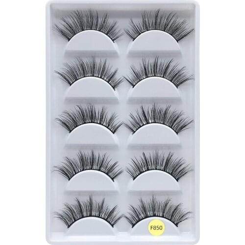 100% Real Eyelashes Full Strip Lashes Custom Lashbox Packaging