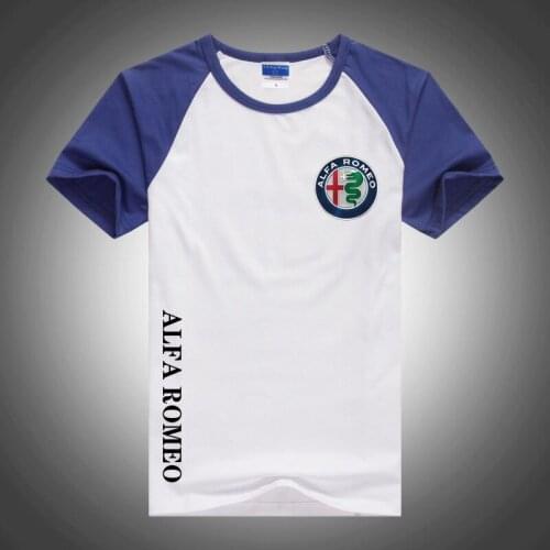 2021 Alfa Romeo New Custom Round Neck Comfortable Print Harajuku Slim Fit Casual Tops Sweatshirts Leisure Mens T shirts