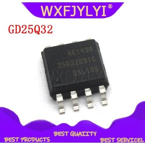 5pcs/lot GD25Q32 GD25Q32BSIG SOP-8 GD25Q32CSIG