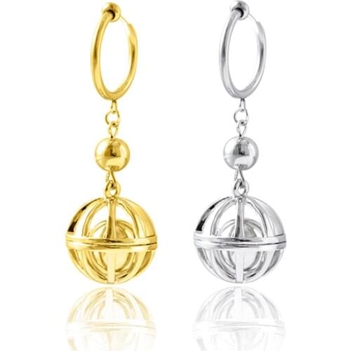 Anime Tokyo Revengers Kazutora Hanemiya Earrings Hollow Ball Pendant Dangle Earring Cosplay Jewelry Accessories