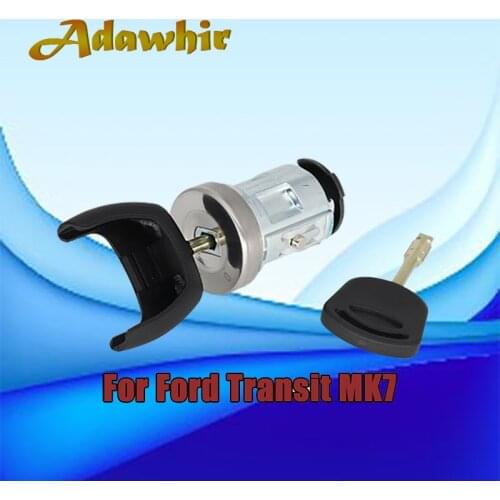 Car Ignition Switch & Barrel Cyclinder Lock Cylinder + 2 Keys For Ford Tansit MK7 2006-2014 2S61-A3697-AA