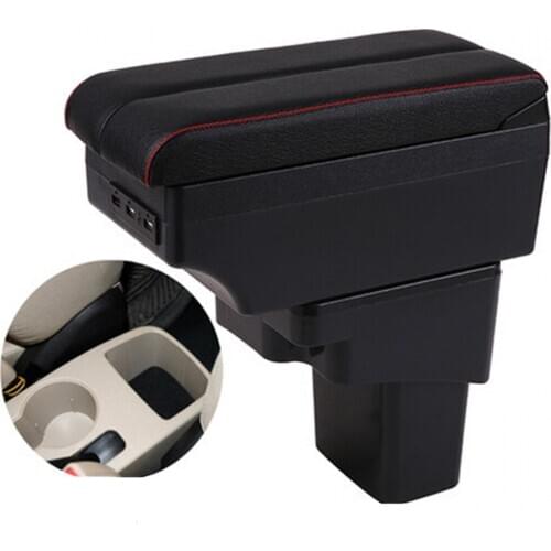 For Hyundai Accent armrest box central content box interior Armrests Storage car-styling accessories part with USB interface