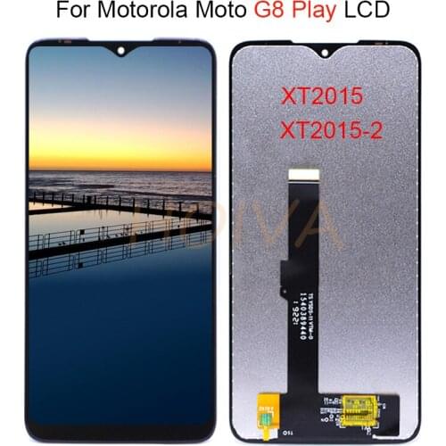 For Motorola Moto G8 Play XT2015 LCD Display Touch Screen Digiziter Assembly Replacement For Motorola G8 Play LCD