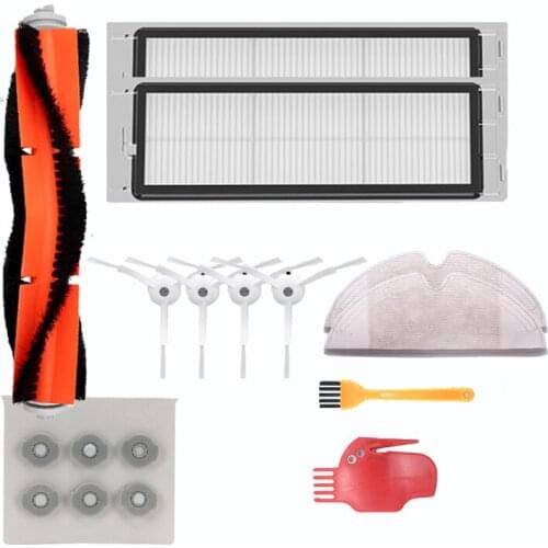 For Xiaomi Mijia Mi 1S 2S Roborock s50 s51 s6 S55 Accessories Vacuum Cleaner Hepa Filter Main Side Brush Rag Water Core Dust Box