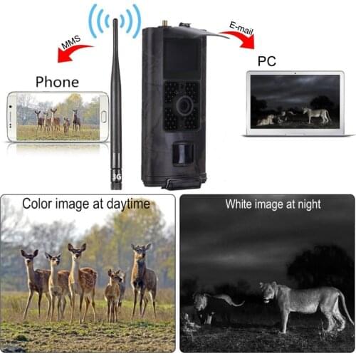 Hc-700g Hunting Camera Wild Surveillance Tracking Game Camera 3g Mms Sms 16mp Trail Camera Video Scouting Photo Trap Shipping