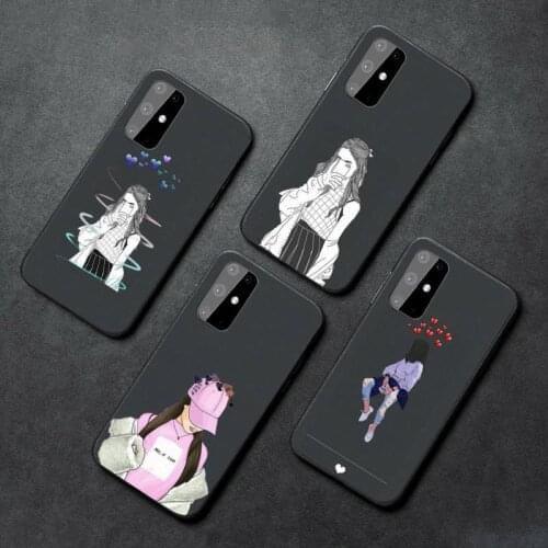 Ins heart senior boys and girls Phone Case For Samsung A21S A32 A51 A52 A71 A50 A12 S10 S20 S21 Plus Fe Ultra