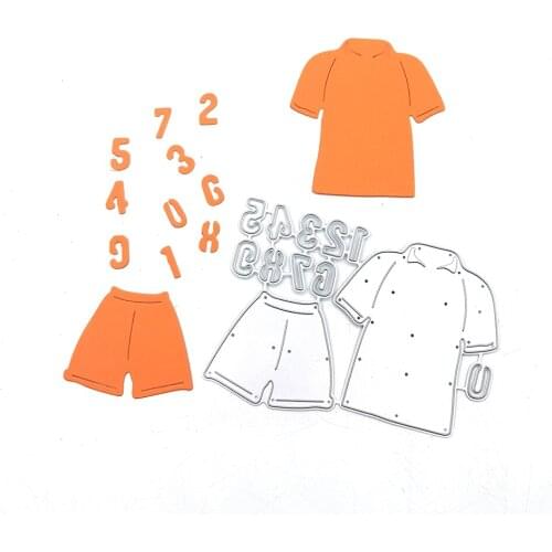 Julyarts Clothing Scrapbooking Cutting Dies Stencils for Card Making Metal Mold Scrapbook Embossing Paper Craft Knife Mould