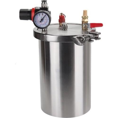 Card frame pressure tank, dispenser stainless steel pressure tank, 1L-2L, maximum pressure 7-8bar