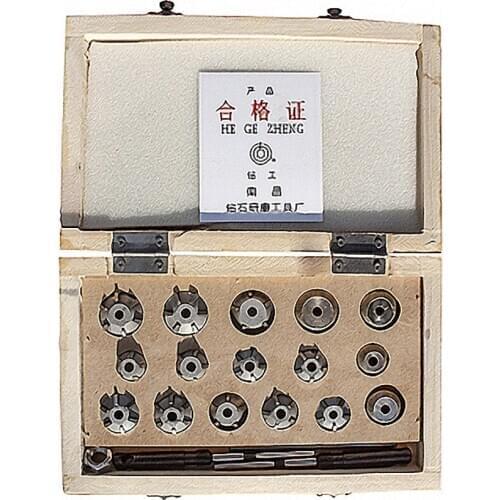 Valve reamer Valve seat reamer Grinding tools Valve tool Motorcycle comprehensive set (wooden box)