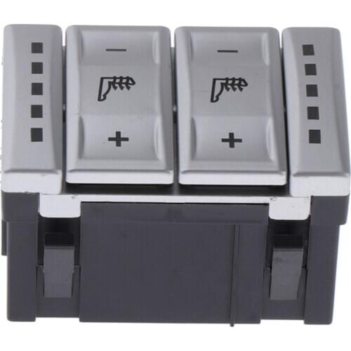 Car Seat Heater Kits 12v Carbon Fiber Heat Pads Switch Car Heated Seat Heating Pad for Ford Mondeo MK 4 2007-2015