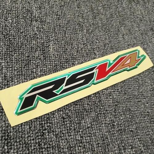 Tank Pad For Aprilia RSV4 RR RF X 1100 Factory 3D Logo Side Panel Fuel Protector Fairing Emblem Motorcycle Stickers