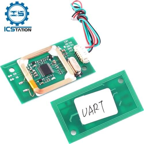 IC+ID RFID Wireless Reader Module 13.56MHz 125KHz Dual Frequency Wiegand WG26 WG34/UART ID IC Card Reader 5V