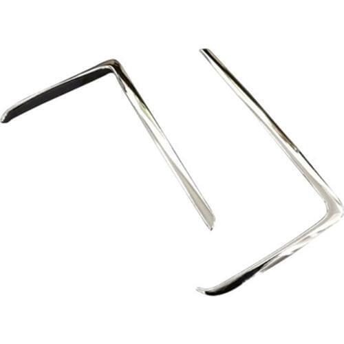 Fit For BMW X3 Sport 2018 2019 Fog Light Lamp Front Foglight Chrome Cover Foglamp Trim Protector Accessories