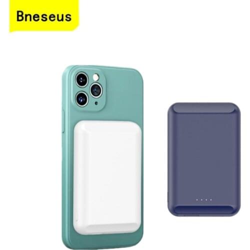 Wireless Charger 5000mAh Ultra-thin Power Bank auxiliary Battery Backup Portable Powerbank For iPhone 12 Pro Max