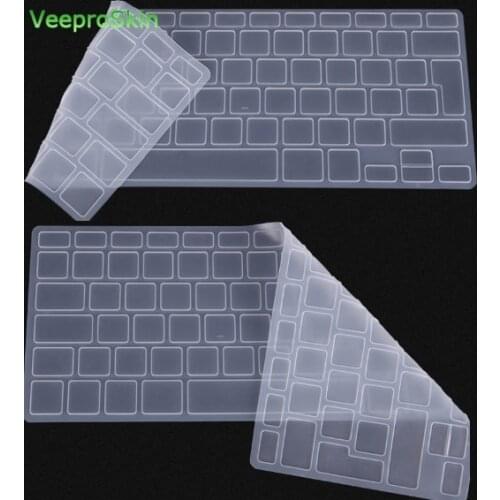 For Apple Macbook pro13/11Air 13/15 Retina12 inch Silicone clear protecter film EU/US All series silicone keyboard cover case