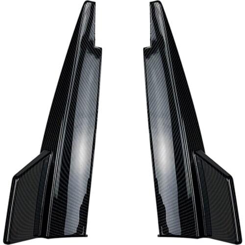 Car Rear Bumper Lip Splitter Spoiler Aprons Flaps for Mercedes-Benz CLA-Class C117 CLA200 CLA45 AMG 2013-2019