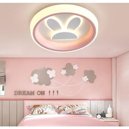 Modern LED light childrens room ceiling lamp modern Nordic geometry personality bedroom restaurant aisle decoration lamps