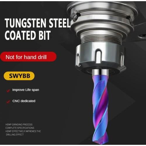 Super hard alloy drill bit Coated tungsten steel drill bit 1 2 3 4 5 6 8 9 10mm straight shank black steel twist drill bl2060