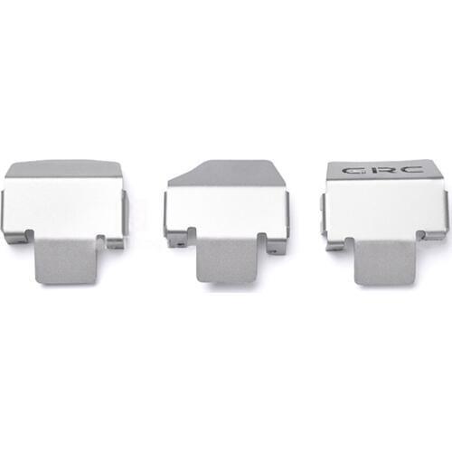 ​Protective Plates Kit Stainless Steel Axle Chassis Anti-collision Guard for TRAXXAS TRX6 Benz G63 RC Car Upgrade Parts