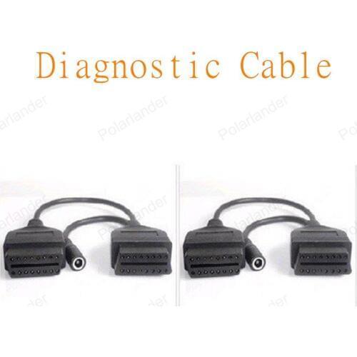 2016 Free Shipping 16pin to 12pin OBD Interface For Mitsubishi Diagnostic Scanner Cable Car Diagnostic Cable