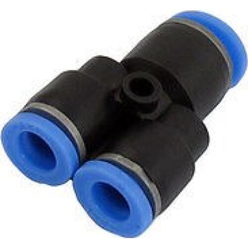 8mm to 10mm Y Shaped One Touch Connector Pneumatic Quick Fitting