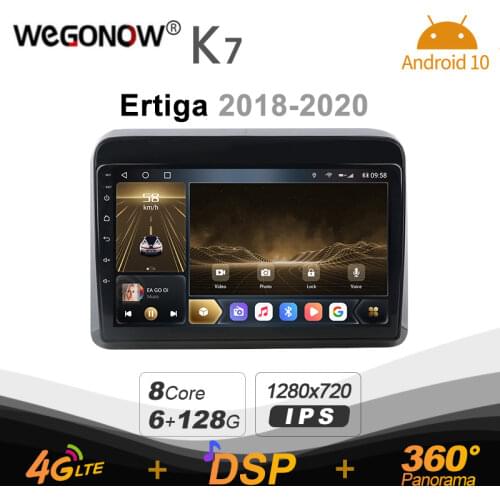Ownice K7 6G+128G Car Radio for Suzuki Ertiga 2018 - 2020 android 10.0 BT 5.0 support Interior Atmosphere Lamp 360 4G LTE