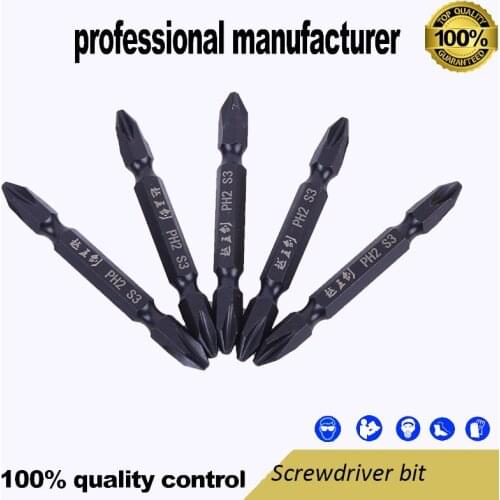 65mm screw driver bits 5A grade titanium steel bits for tools use high quality 10pcs for one order