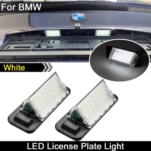 For BMW 3 Series E36 318i 318is 318ti 320i 323i 325i 325is 328i 328is M3 White LED License Plate Light Number Plate Lamp