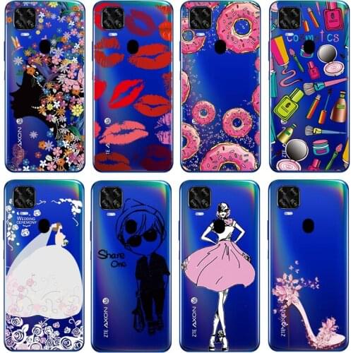 For ZTE Axon 11 SE Case Silicone Soft TPU Back Cover For ZTE Axon 11 SE 5G case Mobile Phone Cases for ZTE Axon 11 SE Coque
