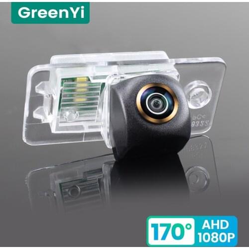 GreenYi 170° HD 1080P Car Rear View Camera for Audi Q7 S8 A6L A4 A3 S5 A8L 2009-2015 Night Vision Reverse Reversing 4Pin Vehicle