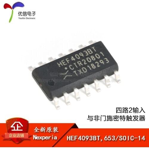 HEF4093BT,653 SOIC-14 2