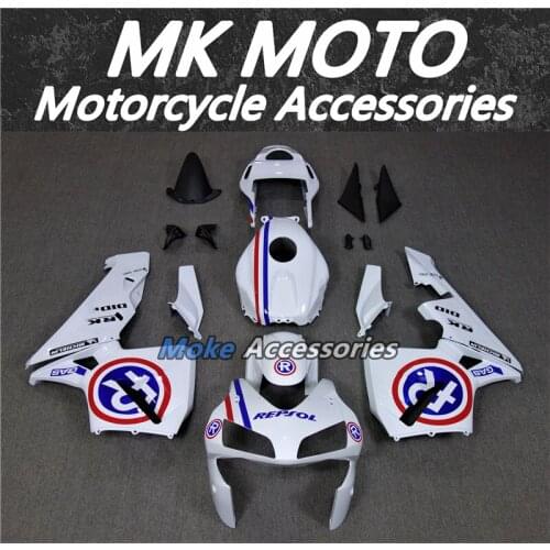 Motorcycle Fairings Kit Fit For Cbr600rr 2003-2004 Bodywork Set High Quality ABS Injection White Blue