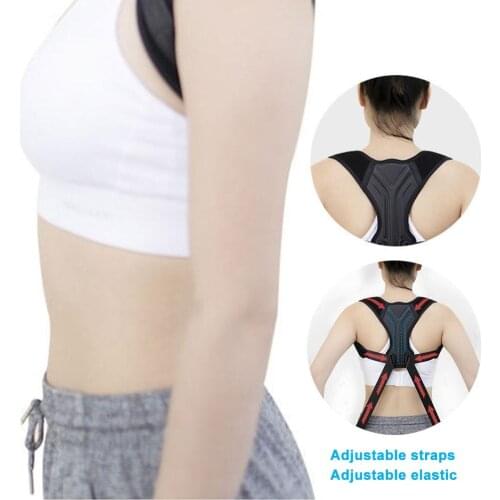 Posture Corrector Back Brace Adjustable Posture Brace for Upper Back Shoulder Back Pain Relief Trainer Spine Corset Support