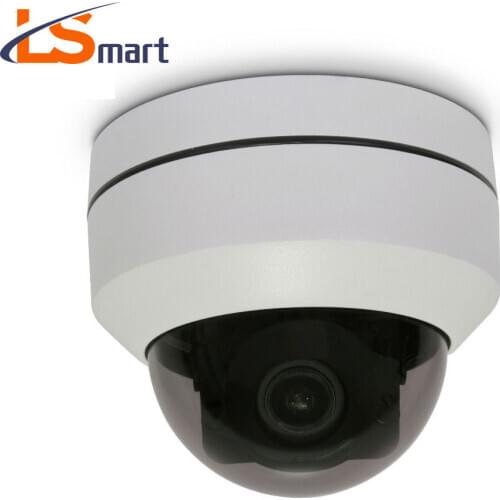 LSmart 2MP 5MP IP Camera POE Mini PTZ Outdoor P2P CCTV Security Camera System IR Dome Pan Tilt Optical Zoom