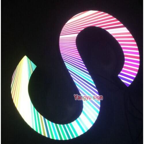 Outdoor epoxy resin 3D Led channel letter sign
