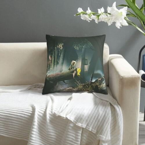 Game Little Nightmare pillowcase printed cushion cover sofa waist pillow pillow cover